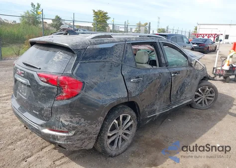 2018 GMC Terrain Denali z USA, uszkodzony, nr VIN 3GKALXEX8JL190746